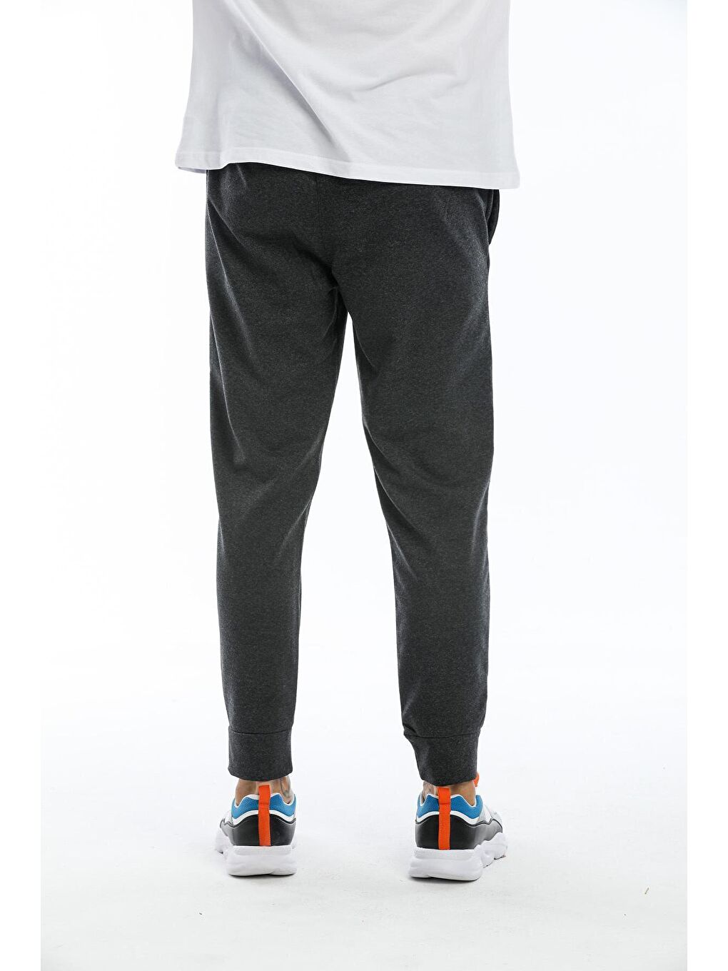 Antrasit Regular Fit Brooklyn K.Nakışlı Erkek Jogger Eşofman Altı SPR151-2