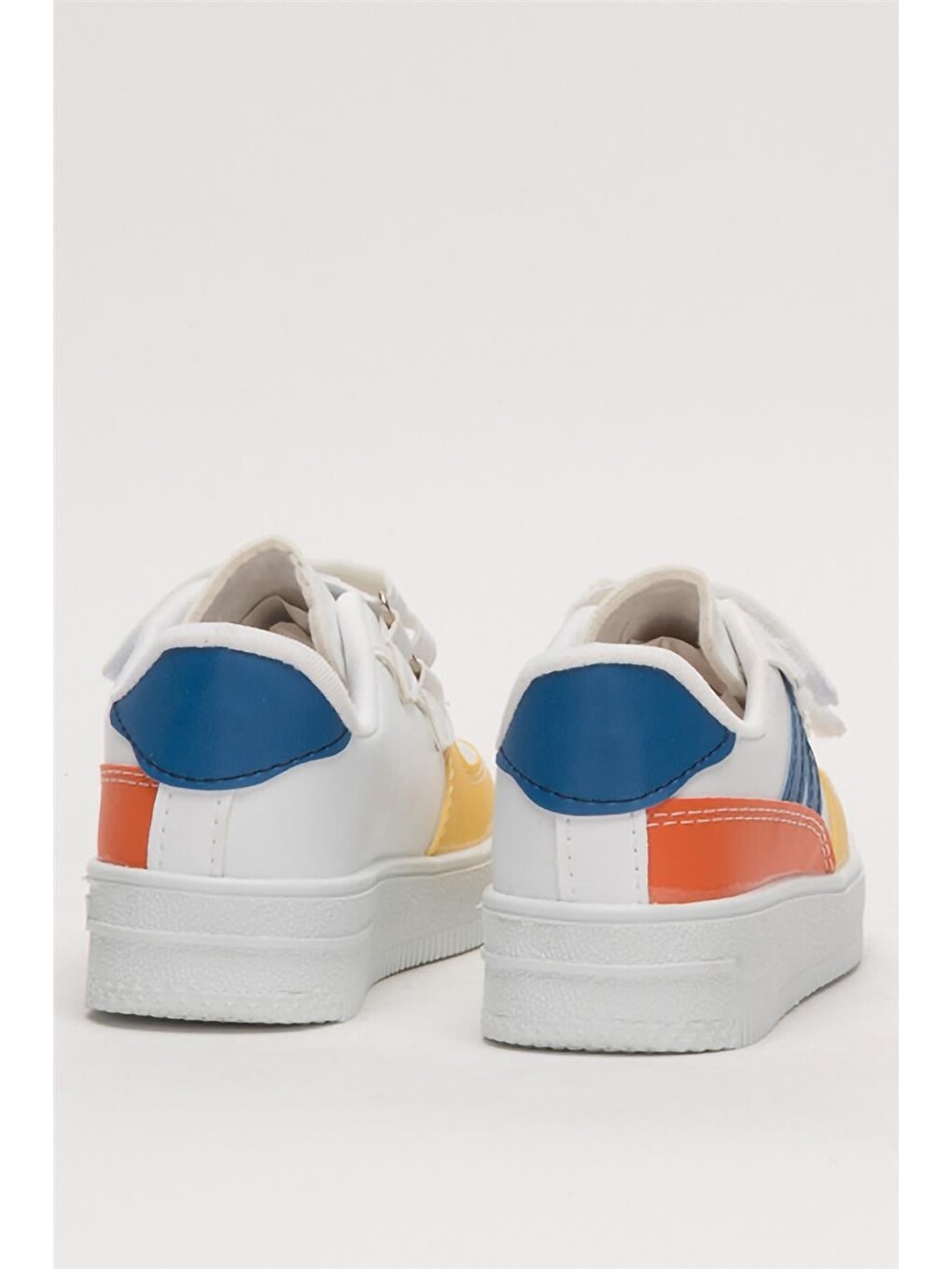 Çocuk Sneaker Spor Ayakkabı Mavi-sari-3