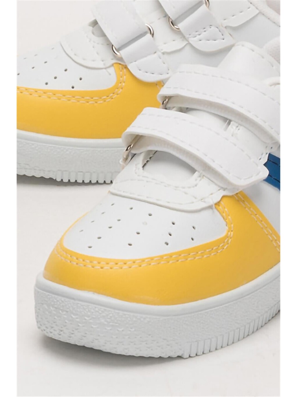 Çocuk Sneaker Spor Ayakkabı Mavi-sari-4