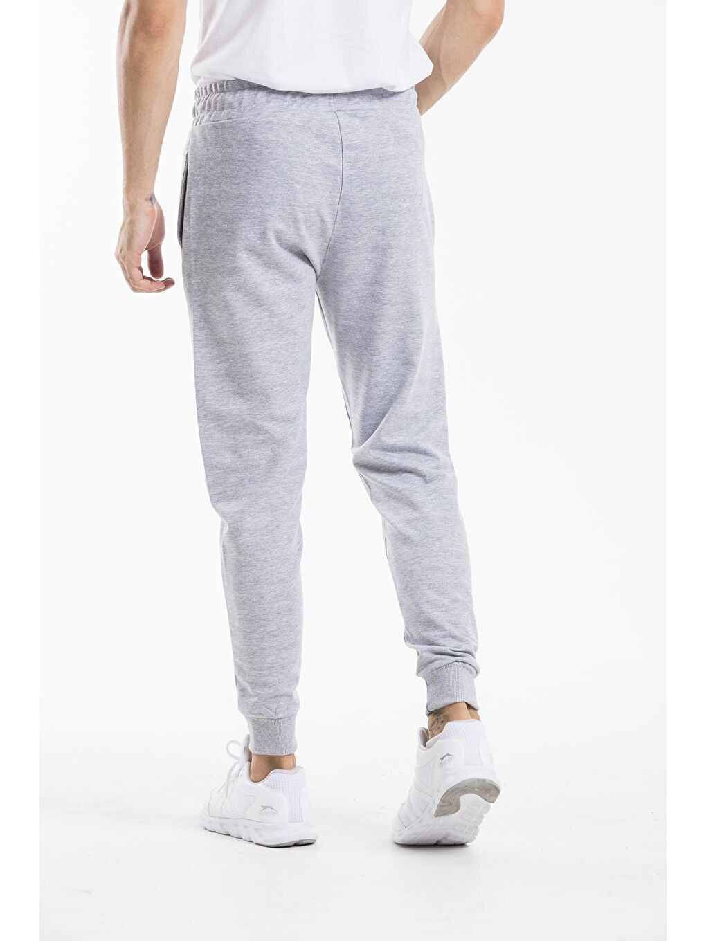 Gri Slim Fit İnce Erkek Jogger Eşofman Altı SPR 20K01-3