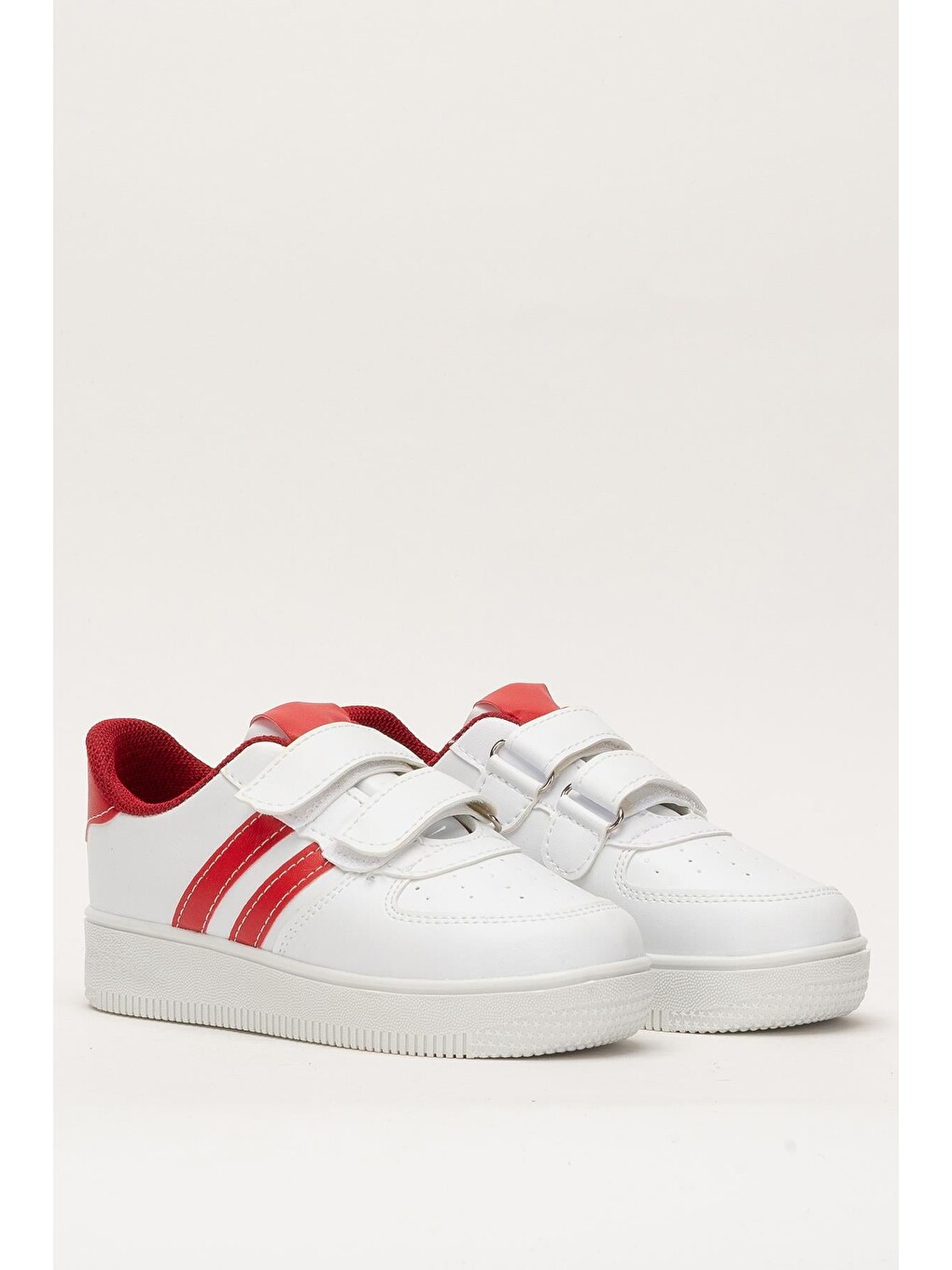 Kırmızı Çocuk Sneaker Spor Ayakkabı Kirmizi - Beyaz-5
