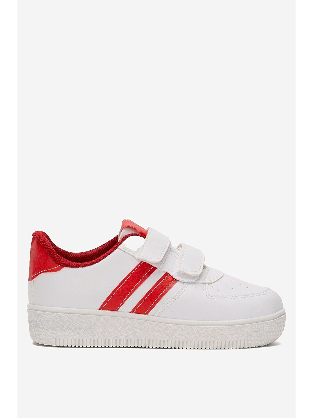 Kırmızı Çocuk Sneaker Spor Ayakkabı Kirmizi - Beyaz-2