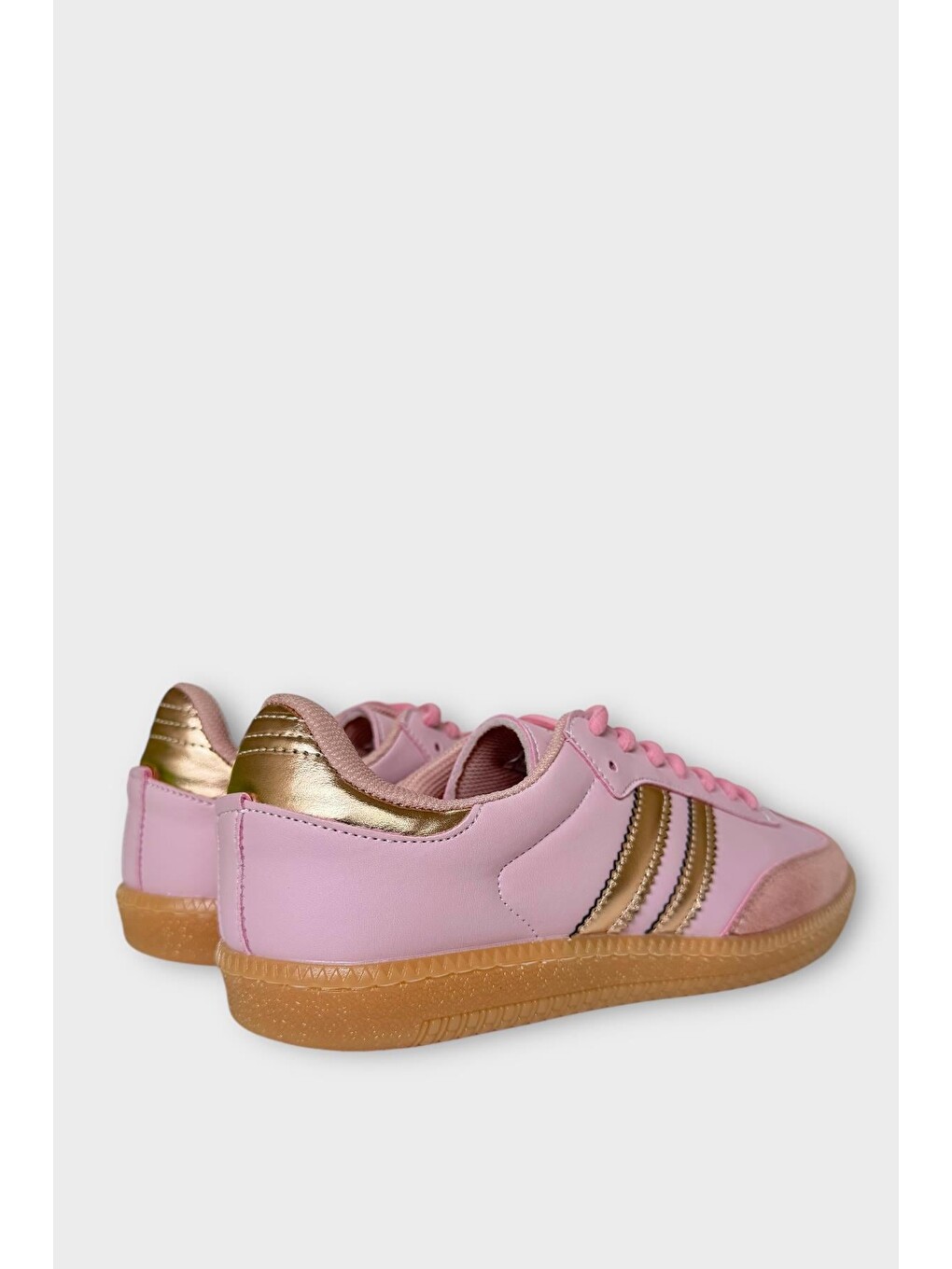 Pembe Çocuk Hafif Comfort Spor Ayakkabı Pudra-7