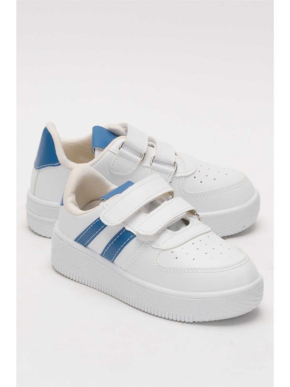 Çocuk Sneaker Spor Ayakkabı Beyaz-mavi-3