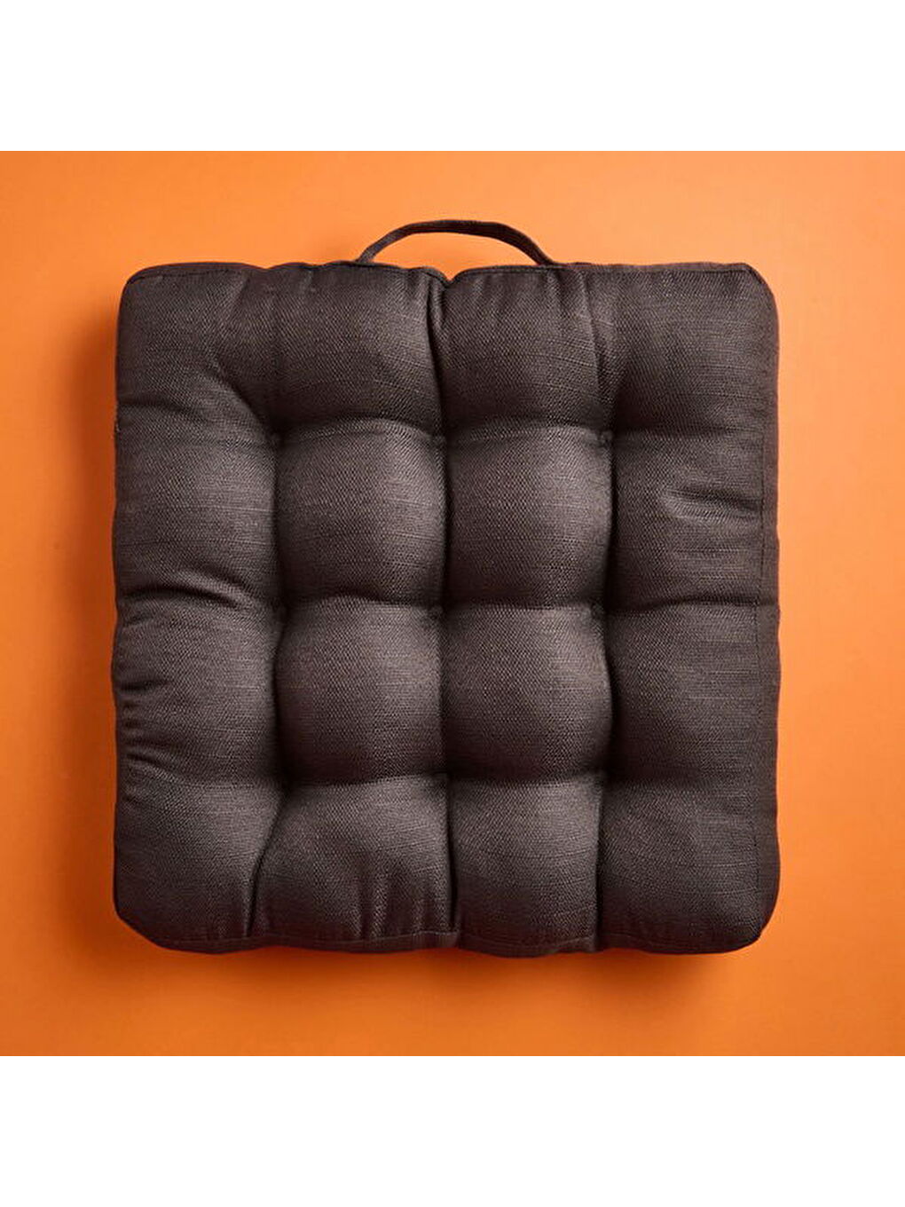 Soft Traum Sandalye Minderi - Antrasit - 45x45 cm-2