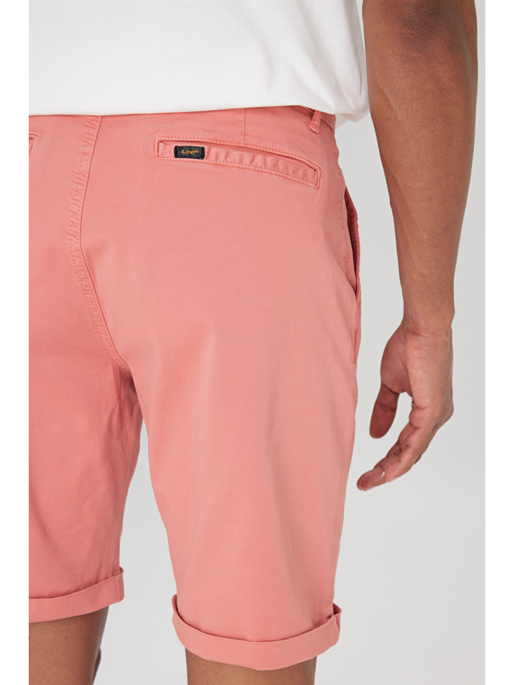 Regular Fit  Normal Bel Kırmızı Şort-2