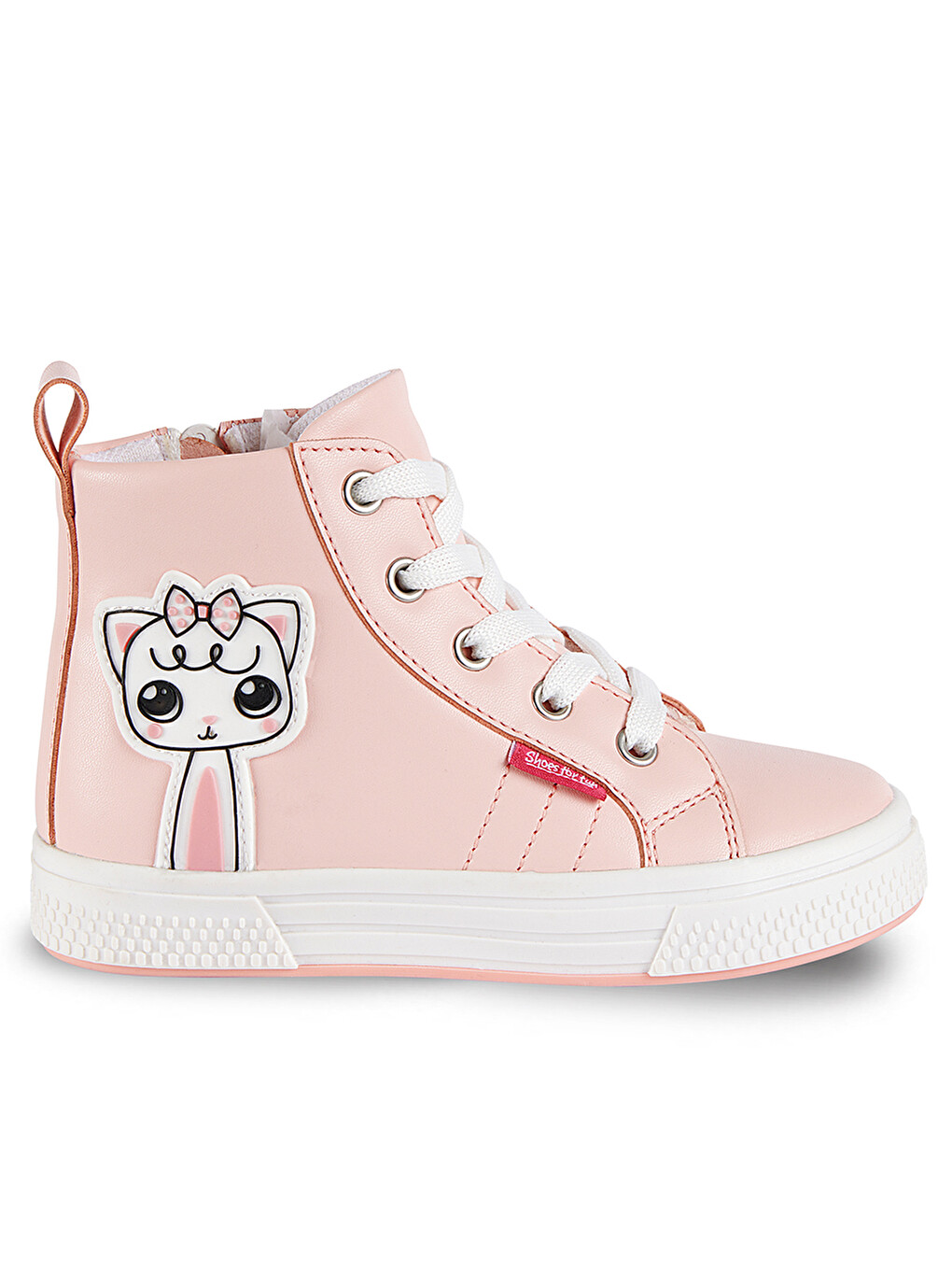 Kedicik Pembe Kız Sneakers Spor Ayakkabı-4