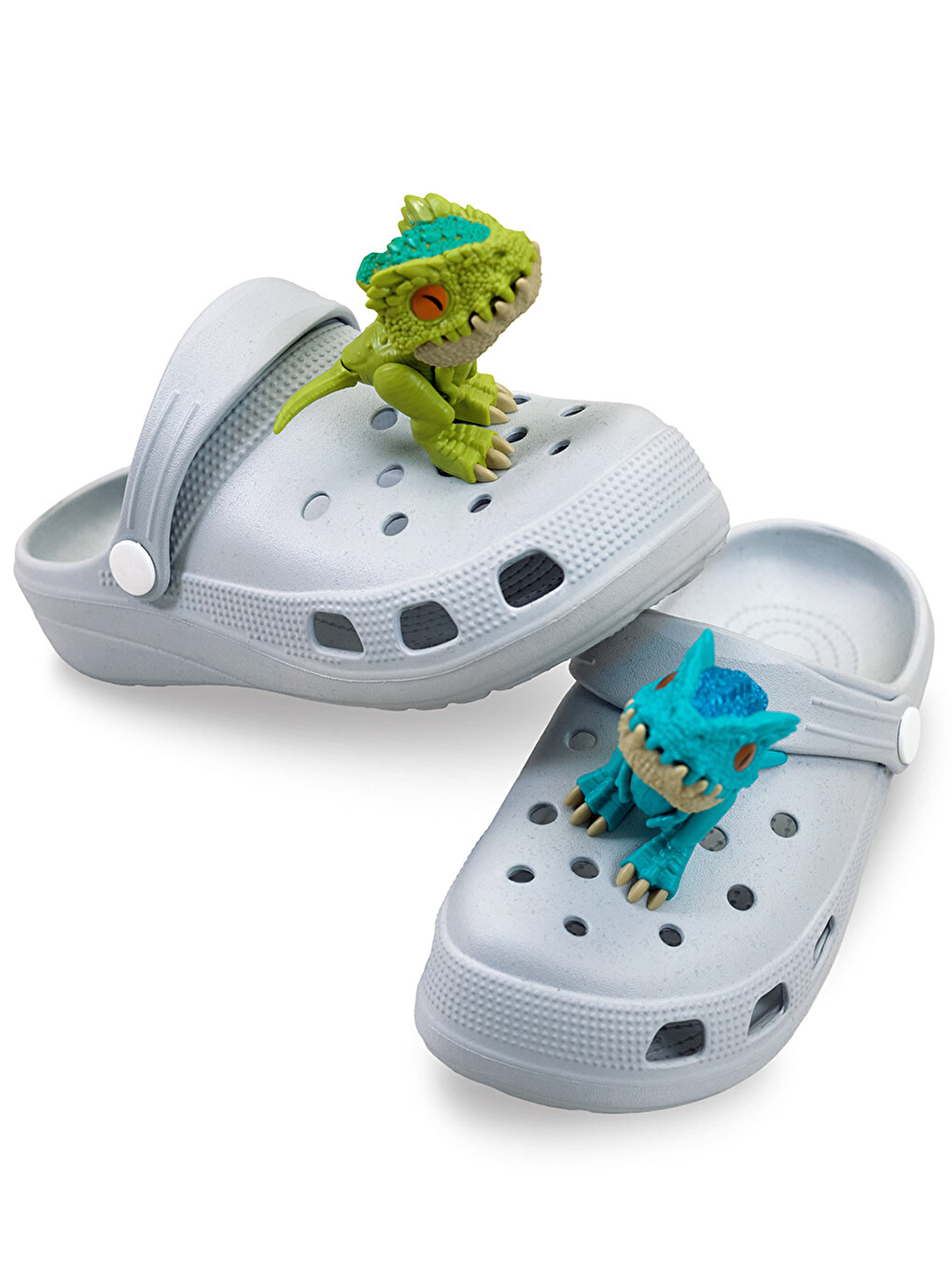 Gri Dinozor Erkek Çocuk Terlik