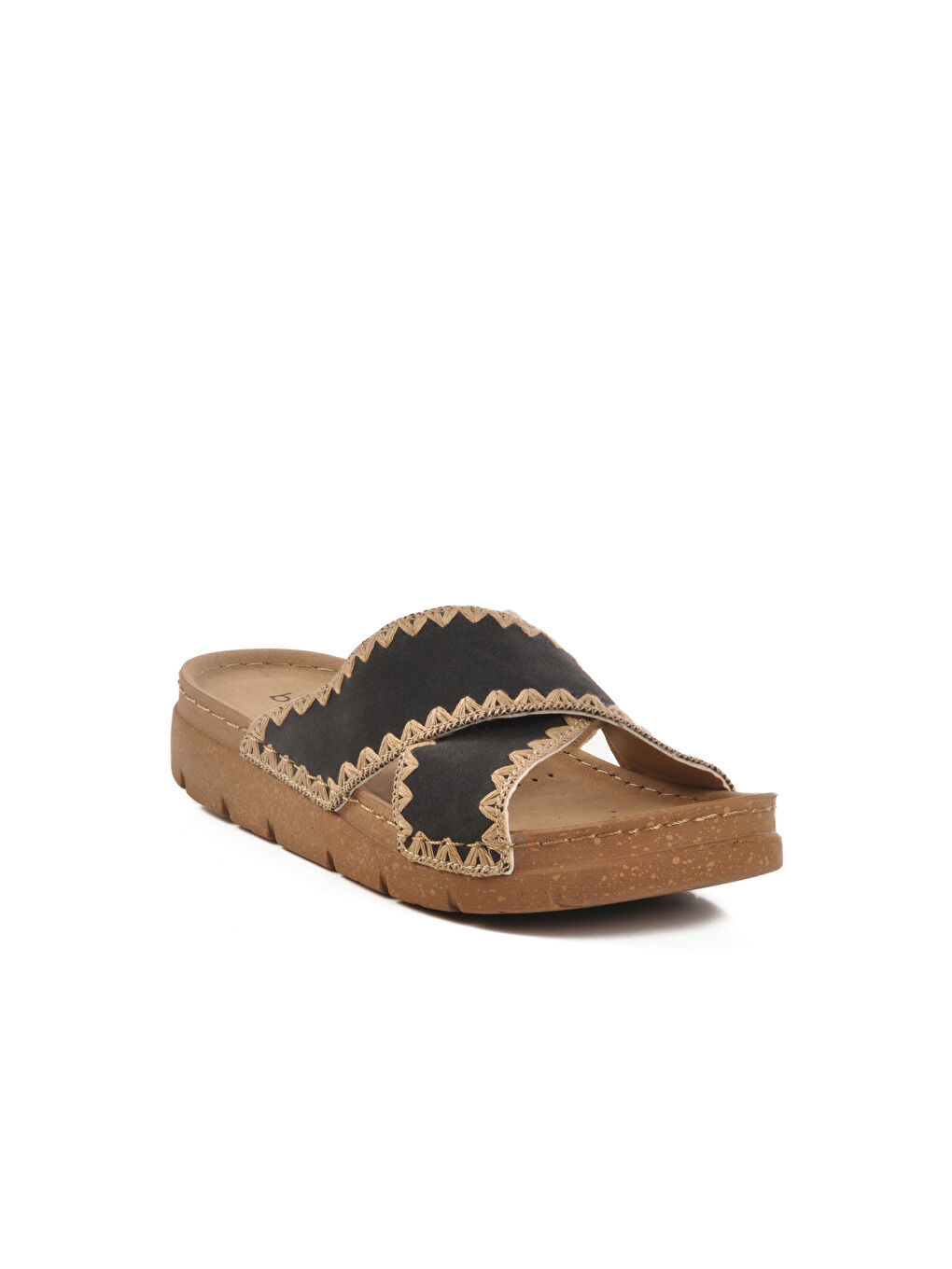 Siyah Anatomik Kadın Terlik 117.014 Z-2