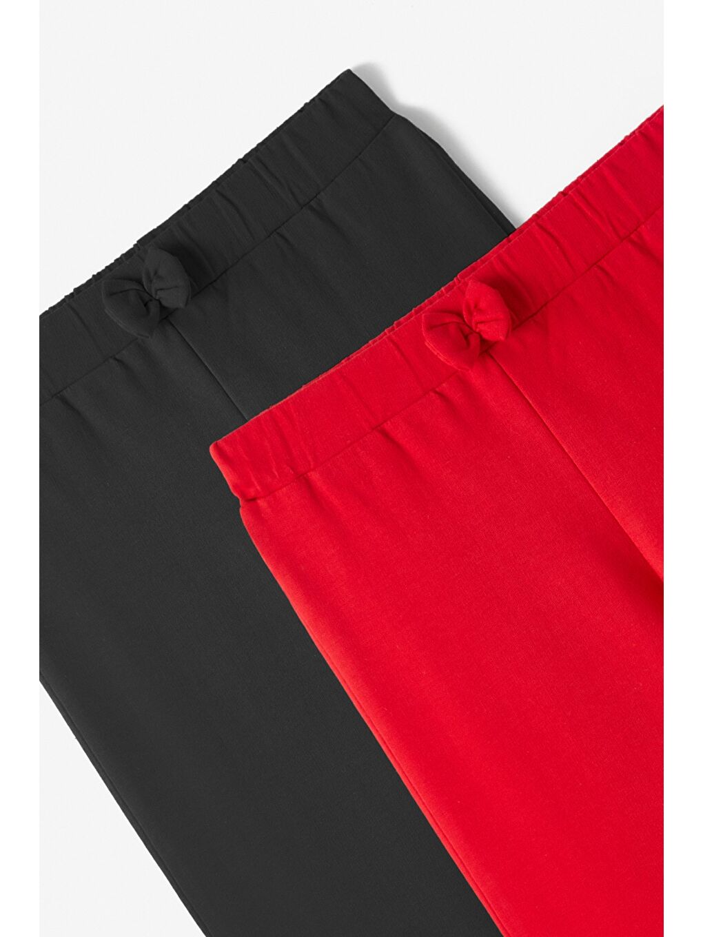 Kırmızı Kız Bebek 2li Eşofman Altı-2