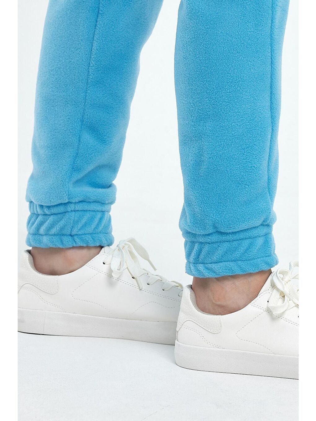 Turkuaz Kadın Rahat Kalıp Softech Polar Sweat Eşofman Altı SPR24EA97-4