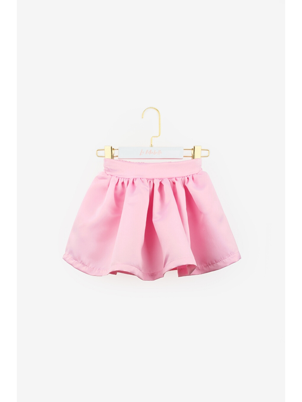 Pembe Organze Fiyonklu Kız Çocuk İkili Takım - Gale-2