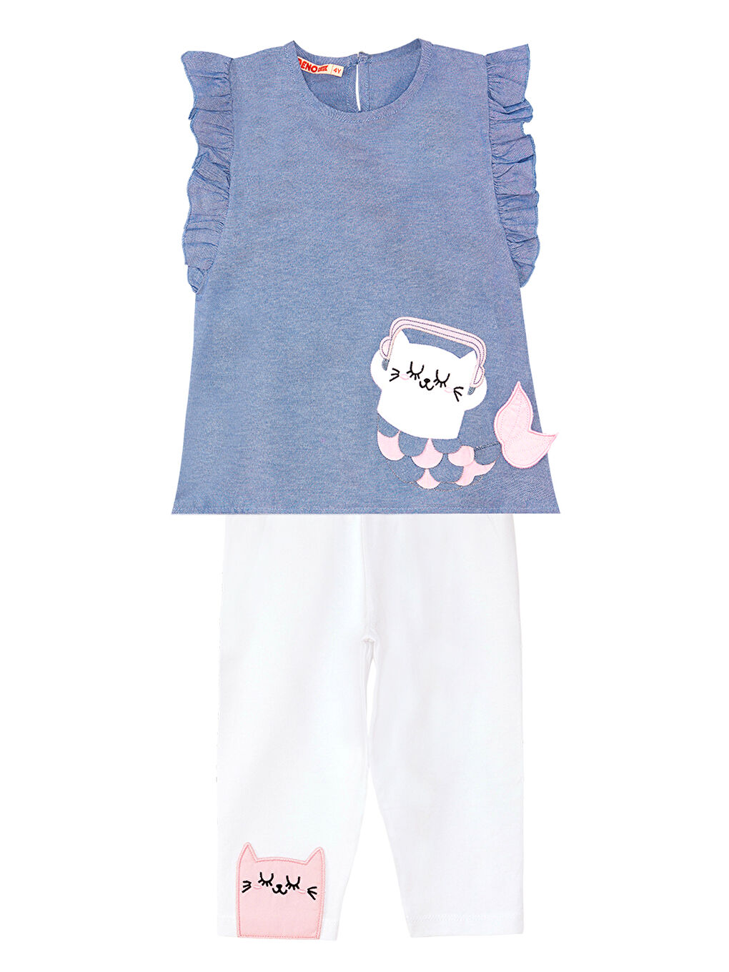 Karışık Deniz Kedisi Tunik Takım-2