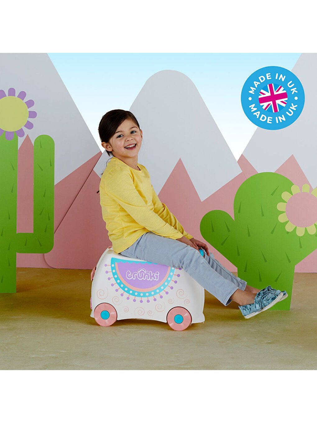 Trunki Karışık Çocuk Bavulu - Lama Lola - 5