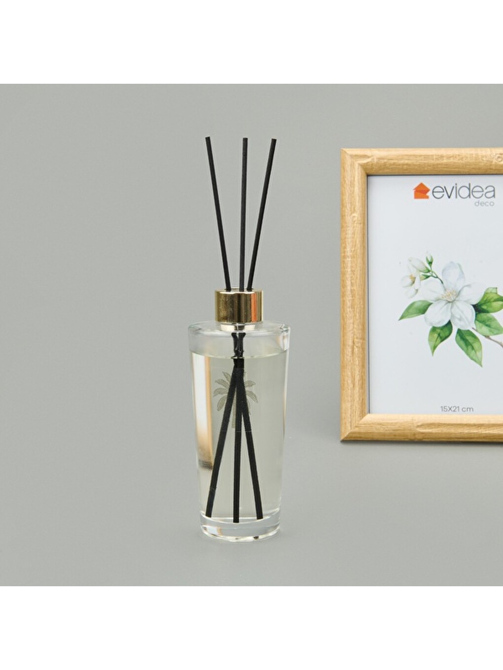 Renksiz Deco Palm Breeze Olive Flowers Çubuklu Oda Kokusu - Şeffaf - 200 Ml-7