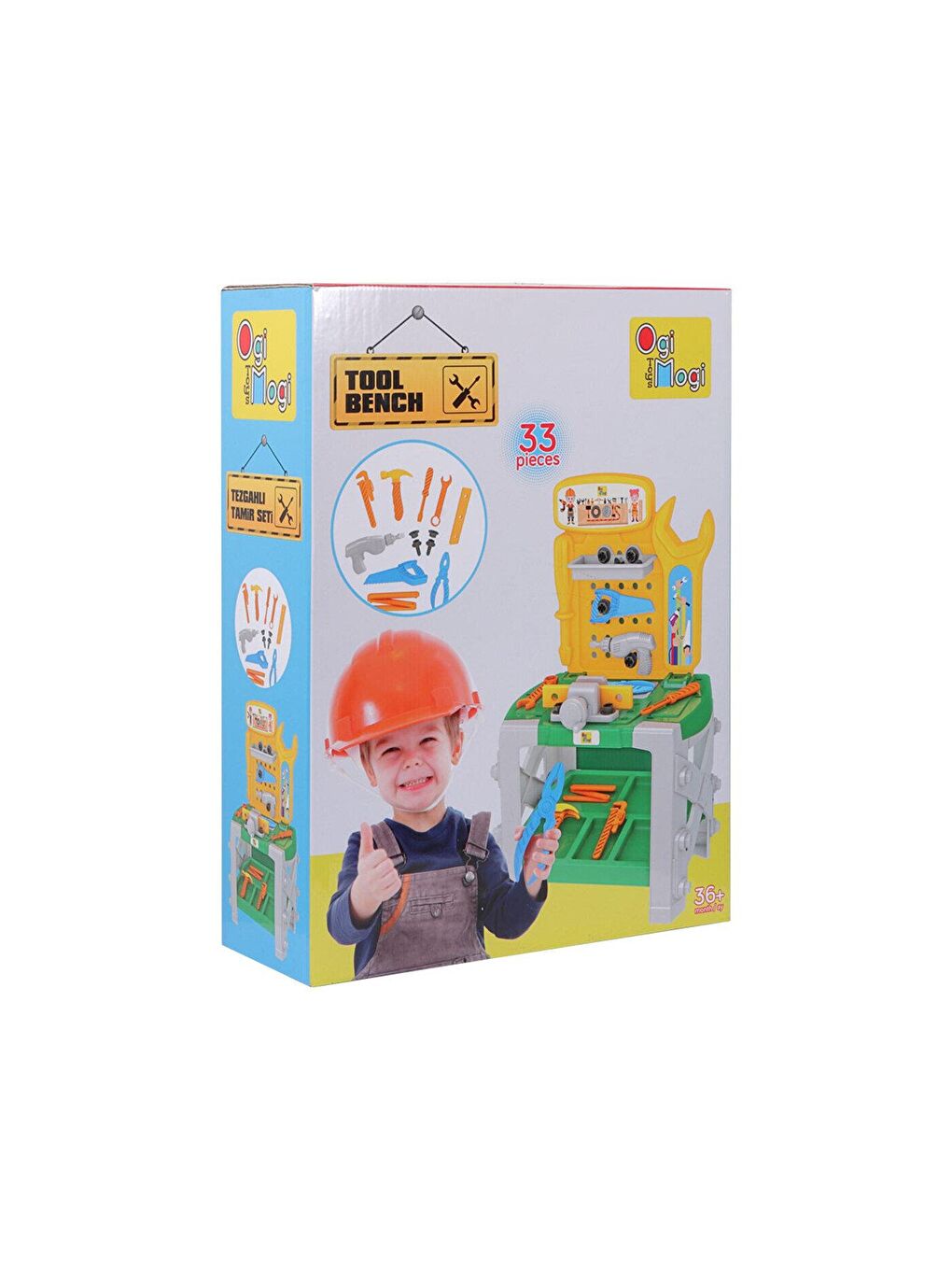 Ogi Mogi Toys Karışık Tezgahlı Tamir Seti 33 Parça - 2