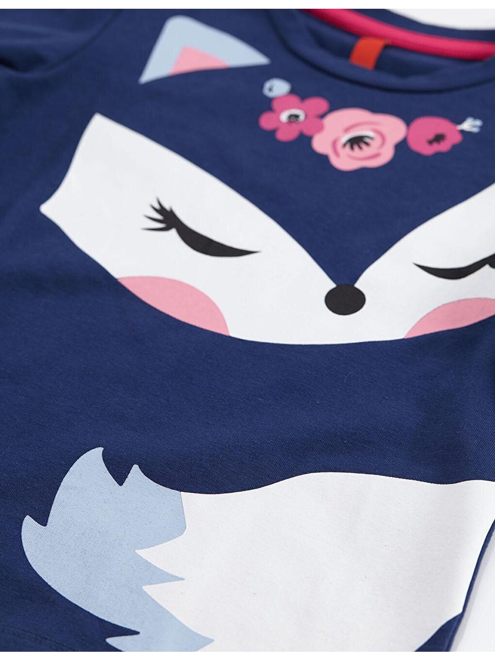 Denokids Karışık Cute Fox Kız Çocuk T-shirt Pantolon Takım - 4