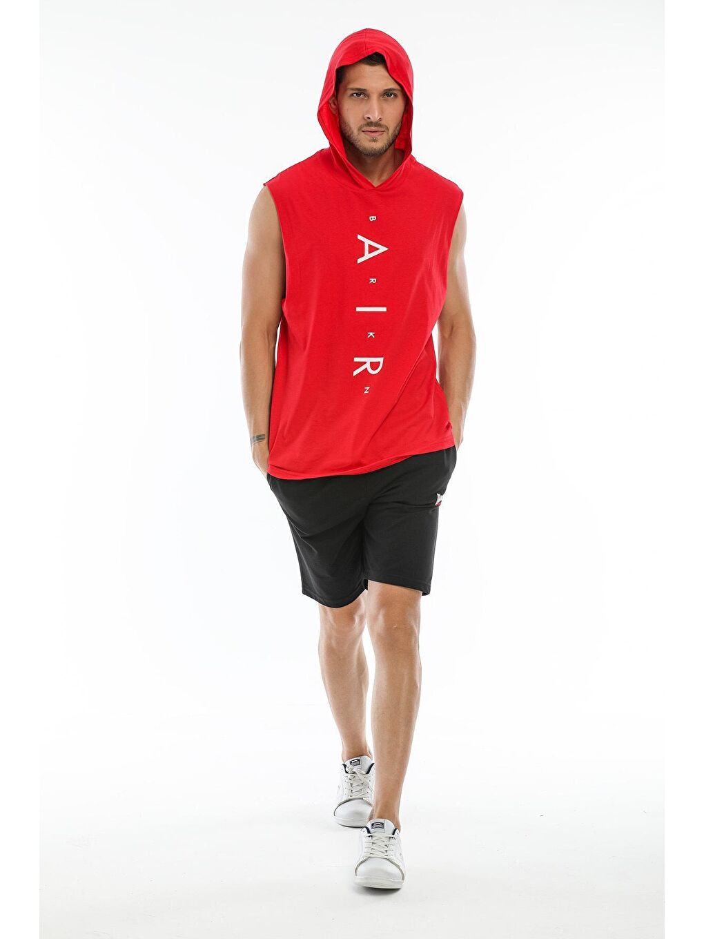 Süperlife Siyah Regular Fit Nakışlı Brooklyn Erkek Şort SPR21Y57 - 1