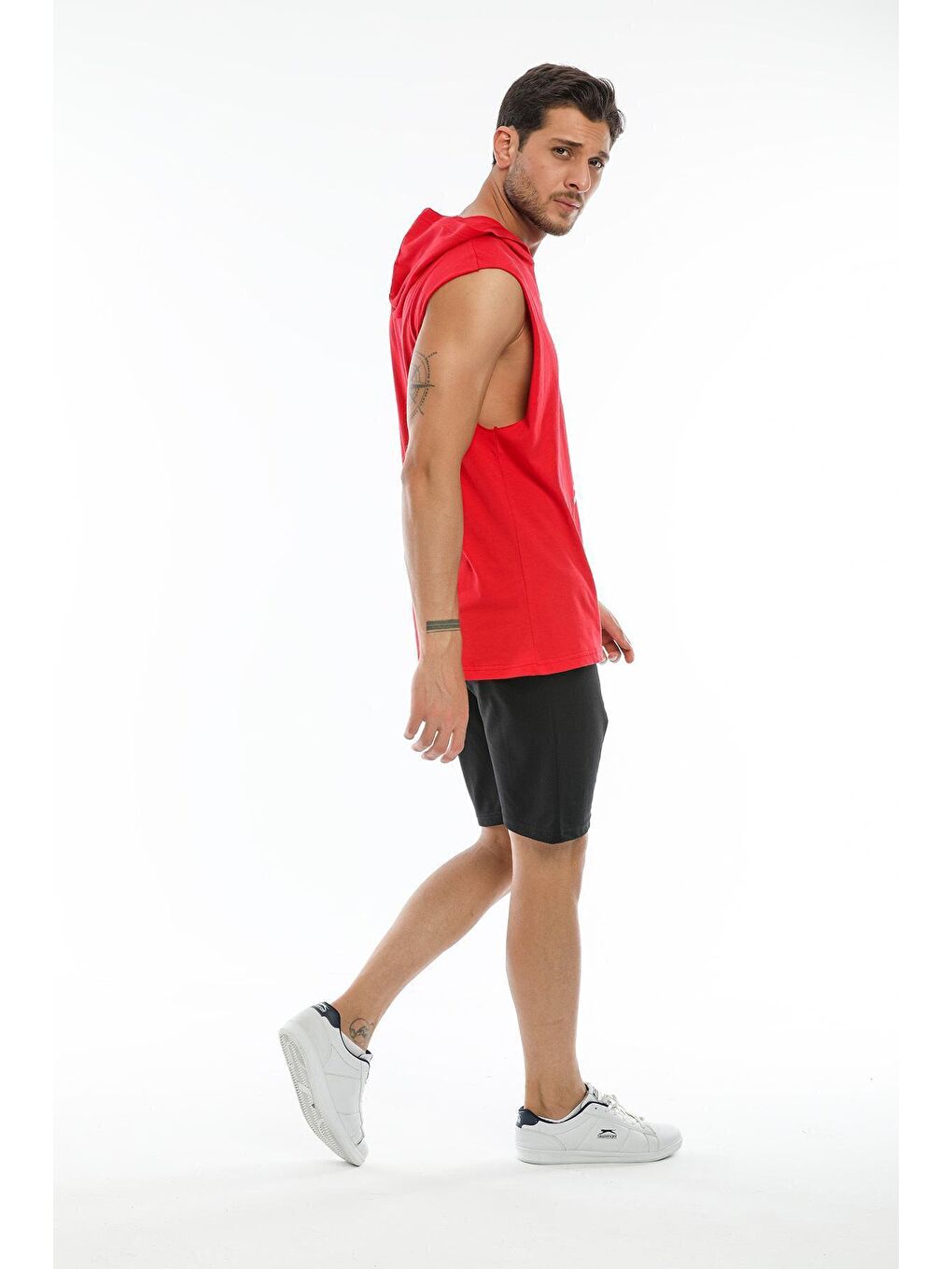 Süperlife Siyah Regular Fit Nakışlı Brooklyn Erkek Şort SPR21Y57 - 4