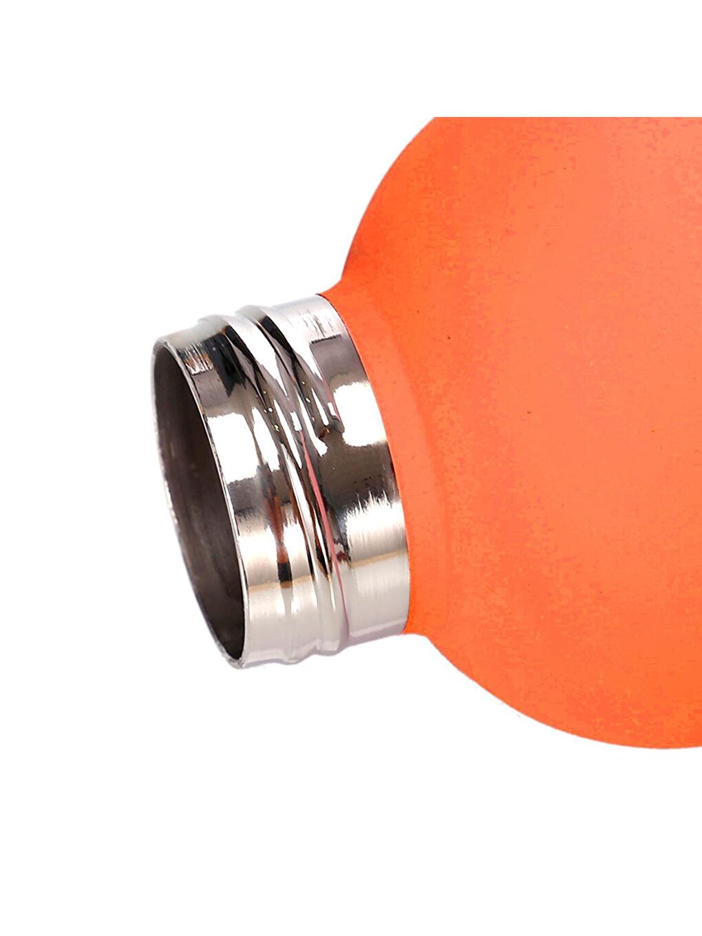 Pastel Renklerde Paslanmaz Çelik Matara 500 Ml Turuncu-2