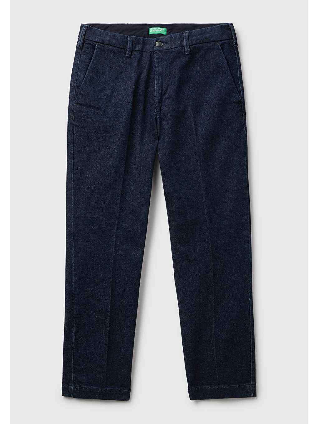 Erkek Mavi Slim Fit Denim Chino Jean Pantolon
