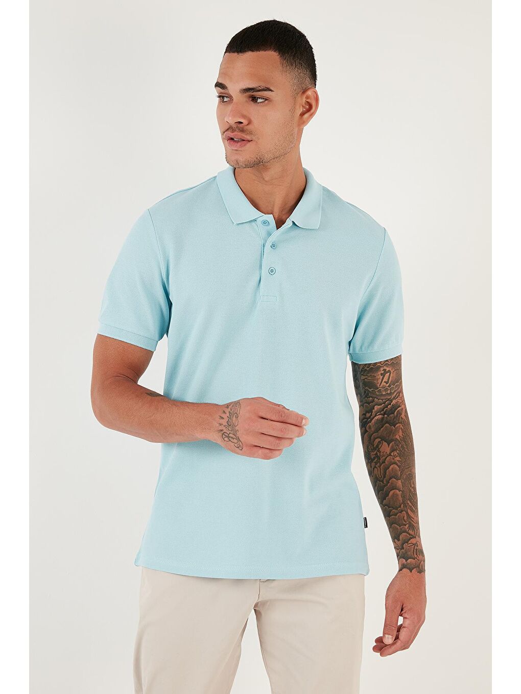 Buratti Yeşil Düğmeli Regular Fit Polo Tişört 5902127 - 2