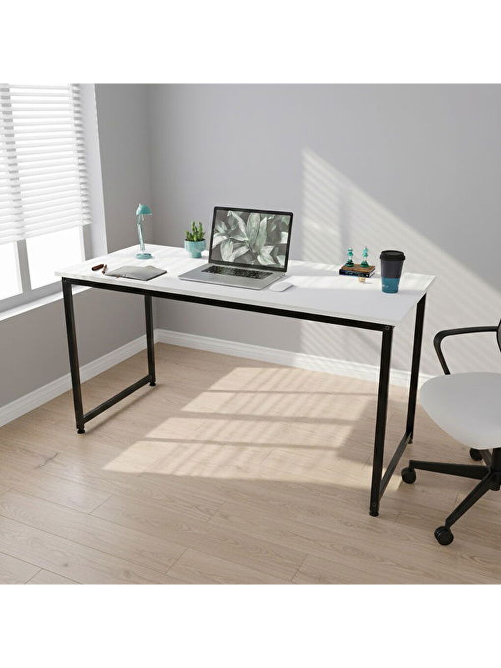 Çalışma Masası - Beyaz - 140 cm-10