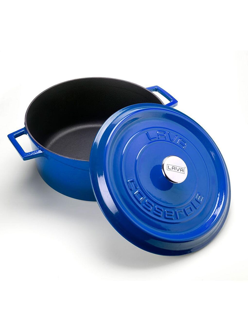 Mavi Yuvarlak Tencere. Trendy Çap(Ø) 32cm.-1