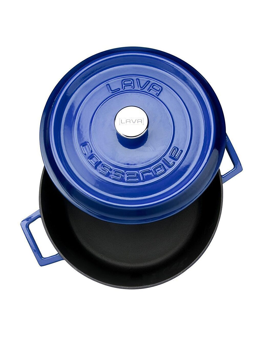 Mavi Yuvarlak Tencere. Trendy Çap(Ø) 32cm.-2