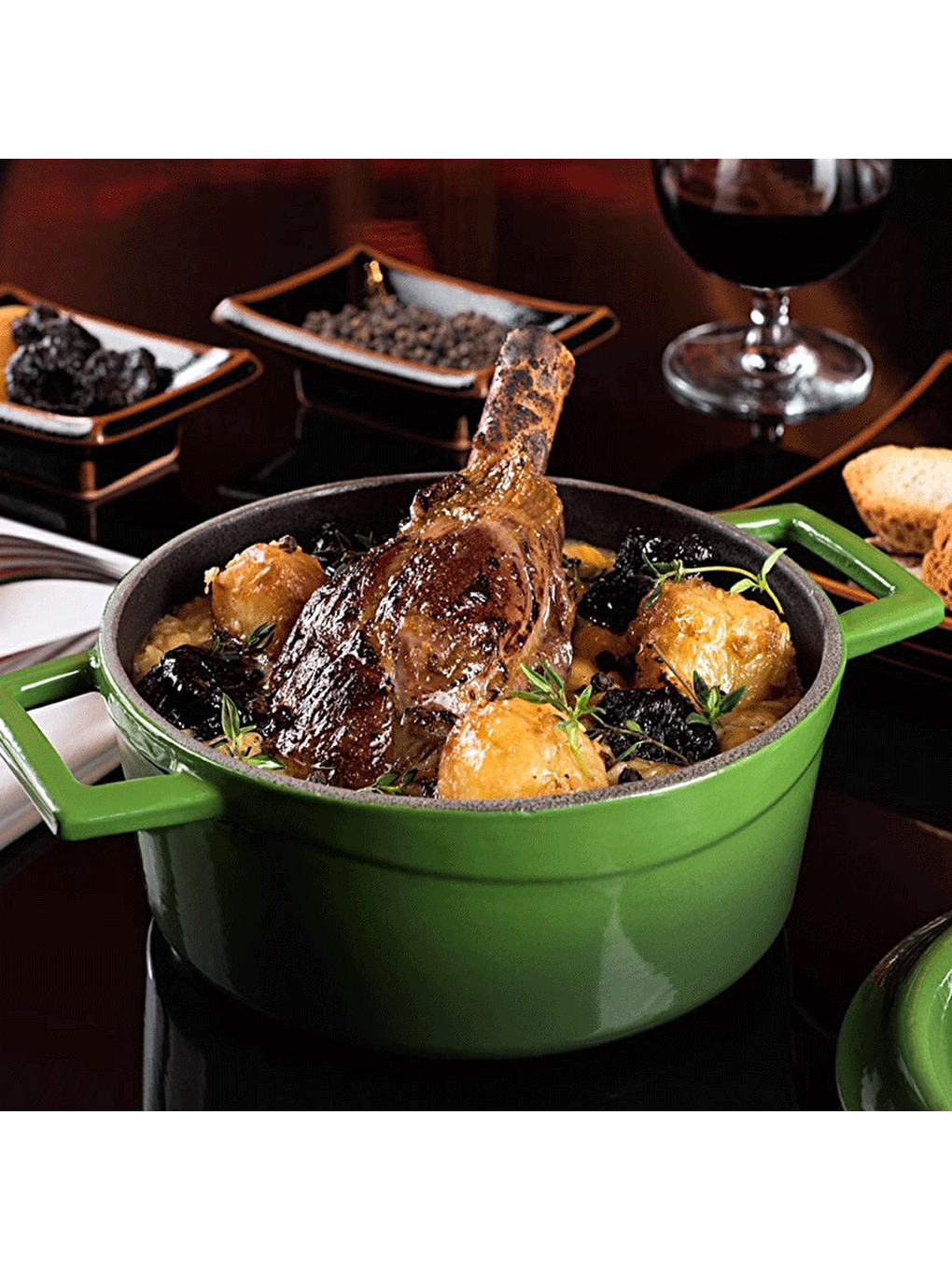 Mavi Yuvarlak Tencere. Trendy Çap(Ø) 32cm.-7