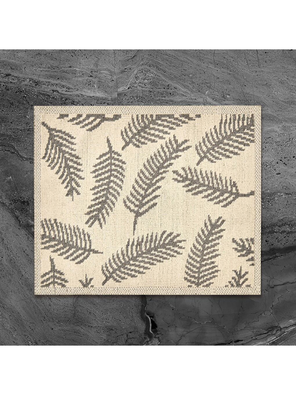 Evidea Soft Folia 2'li Banyo Paspası - Gri - 60x100 cm + 50x60 cm - 3