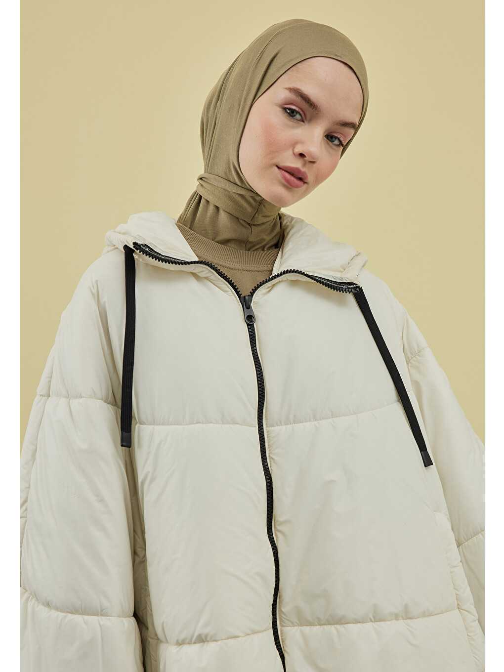 Yeşil Athletic Hijab Açık Çağla-1