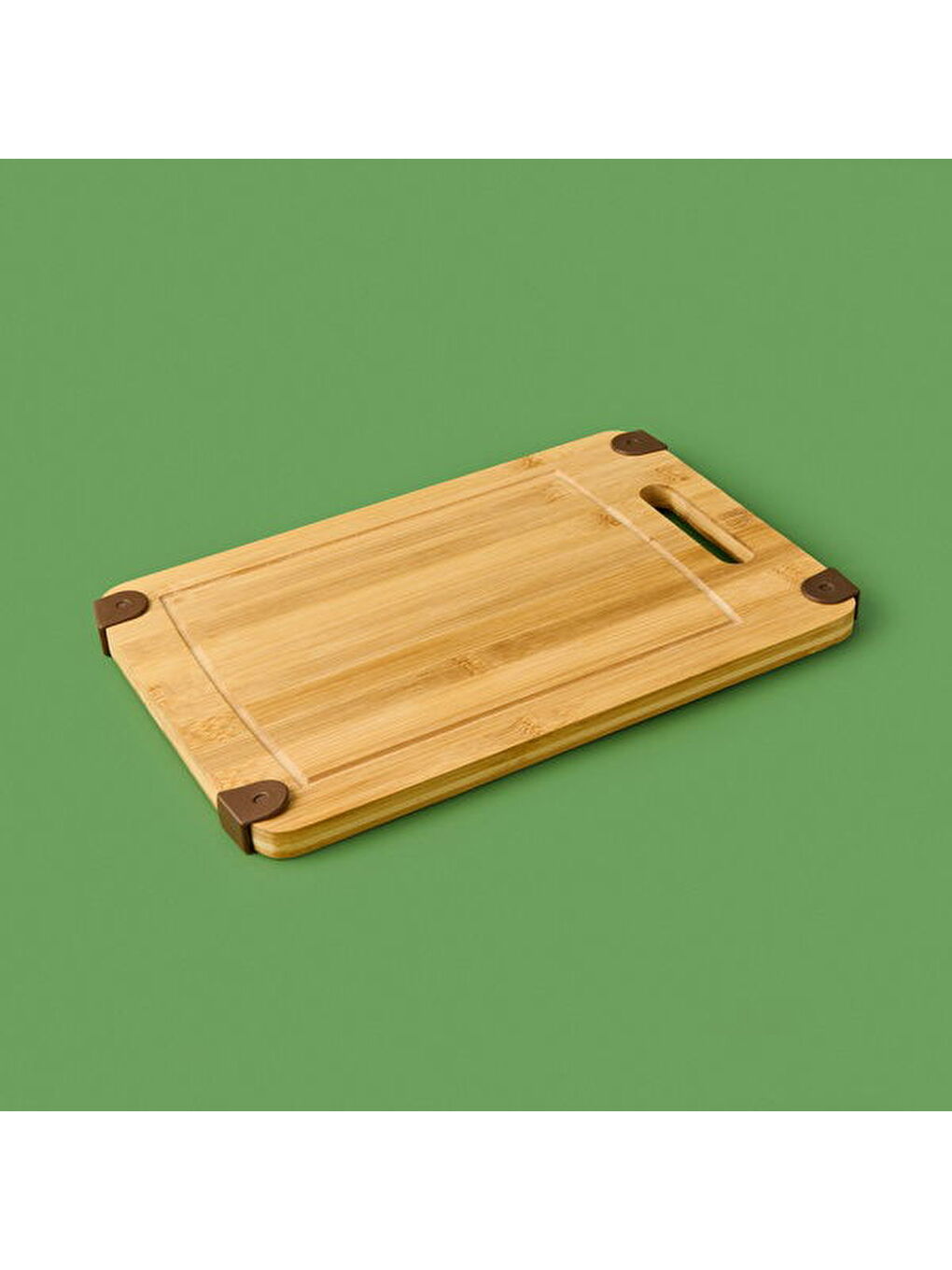 Bambu Kesim Tahtası - Açık Kahverengi - 22x33 cm