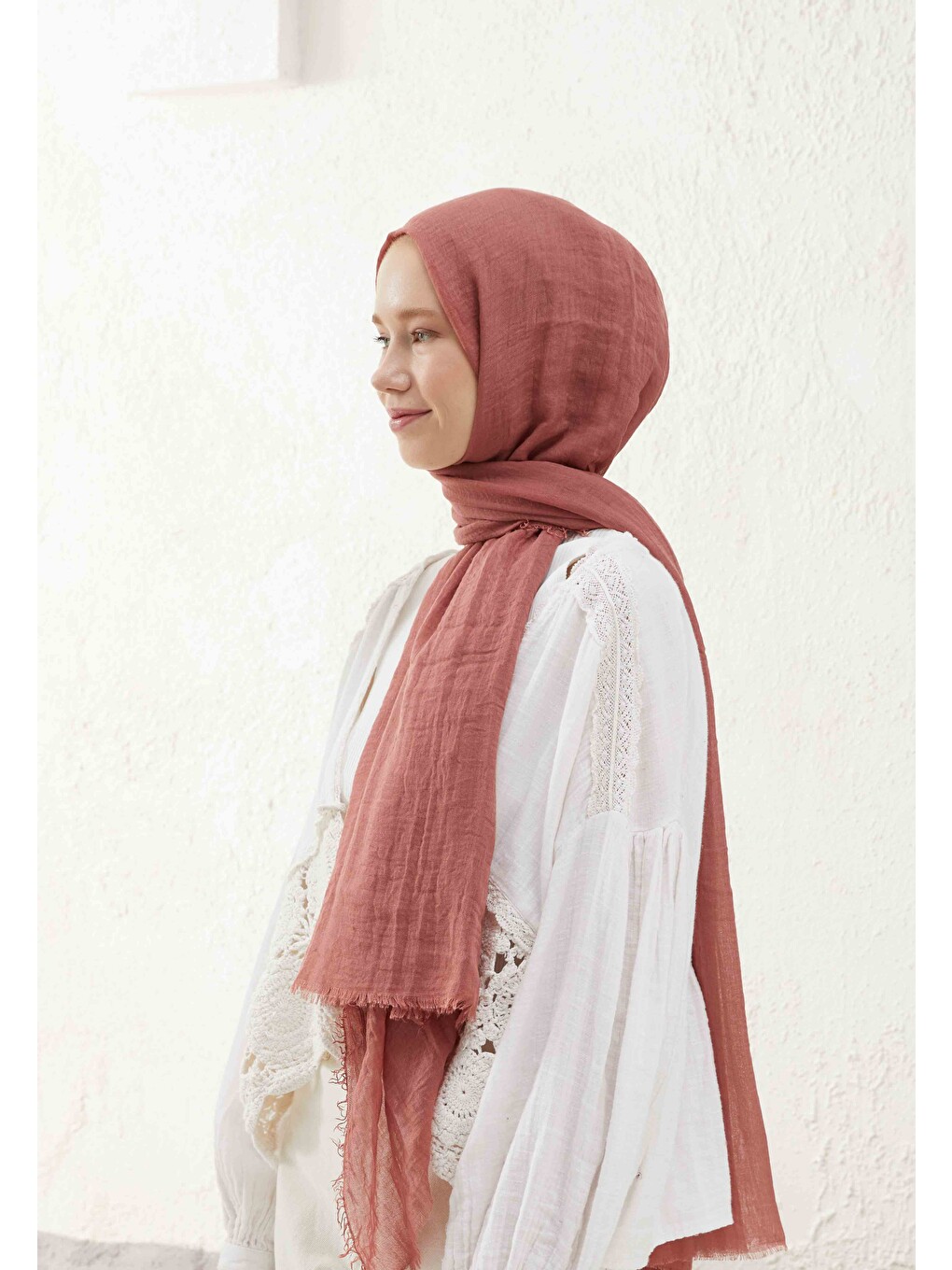 Bürümcük Şal Gül Pembe-6