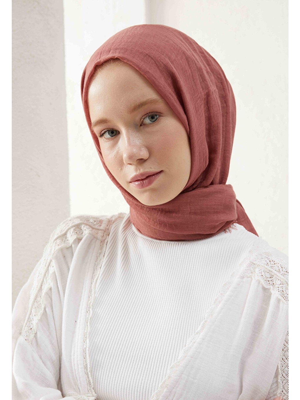 Bürümcük Şal Gül Pembe-1