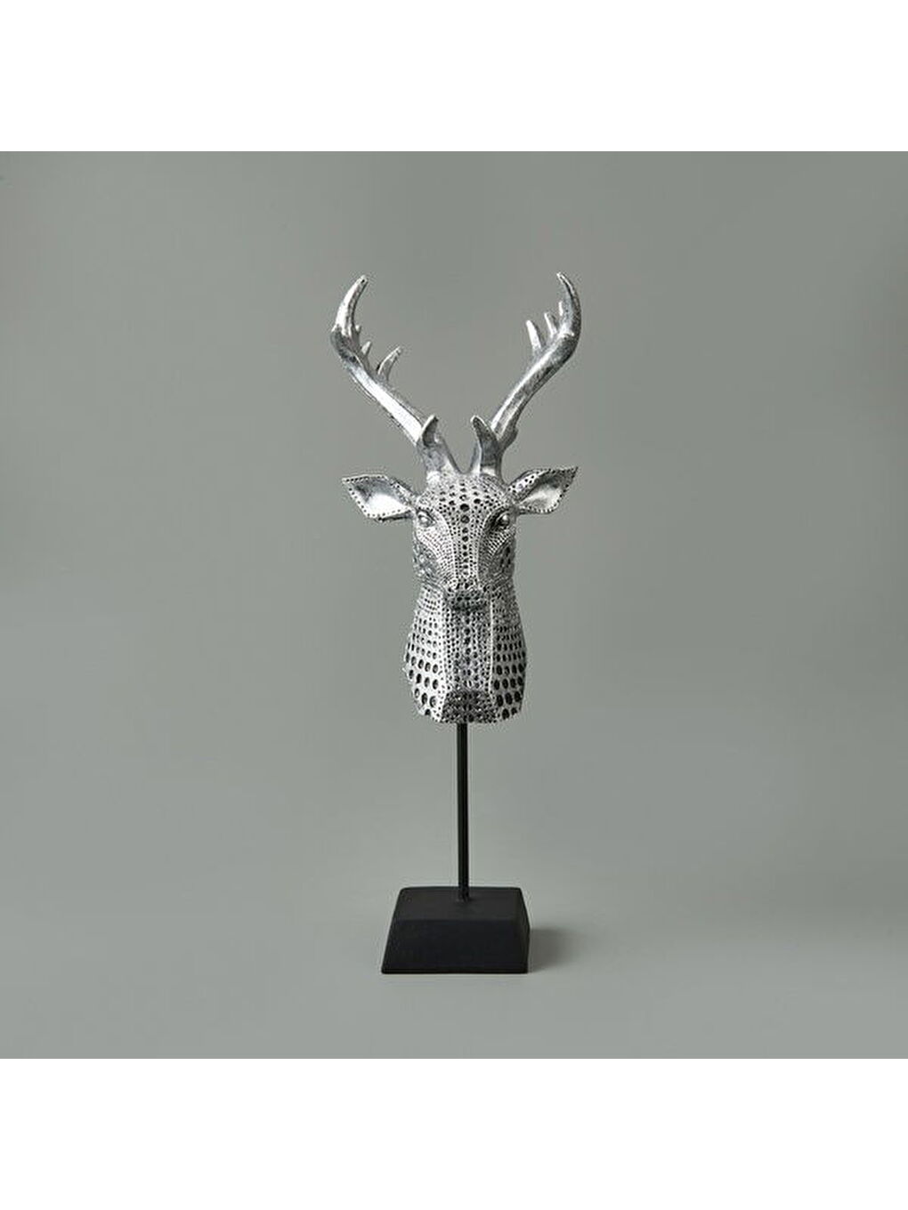 Gri Deco Ciervo Dekor - Gümüş - 29 cm-3