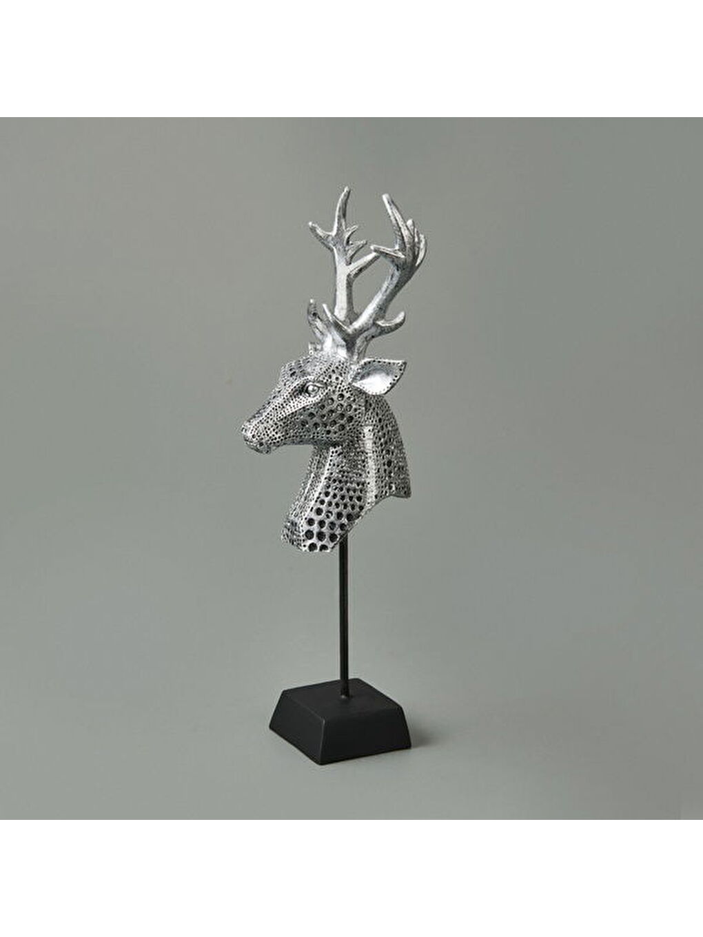 Gri Deco Ciervo Dekor - Gümüş - 29 cm-4