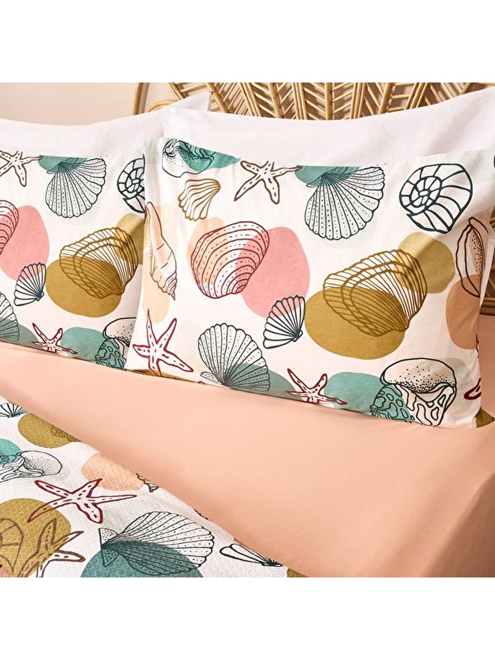 Karışık Soft Lindl Çift Kişilik Pike Takımı - Renkli-2