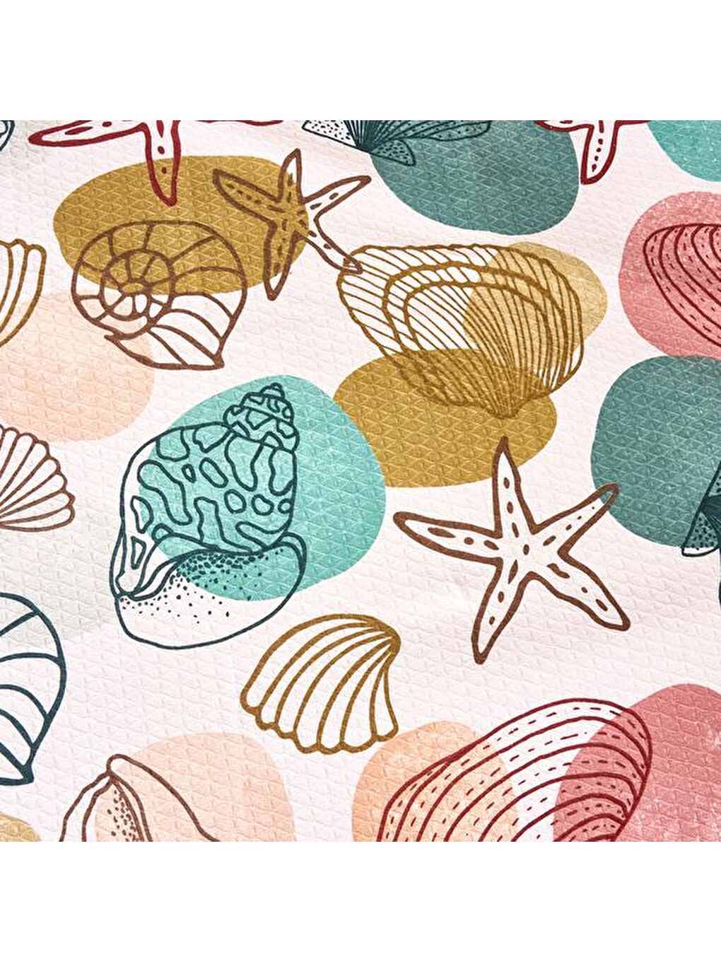 Karışık Soft Lindl Çift Kişilik Pike Takımı - Renkli-4