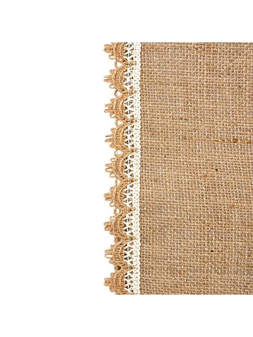 Bej Giz Home AS19 Jüt Amerikan Servis - 30x50 cm-1