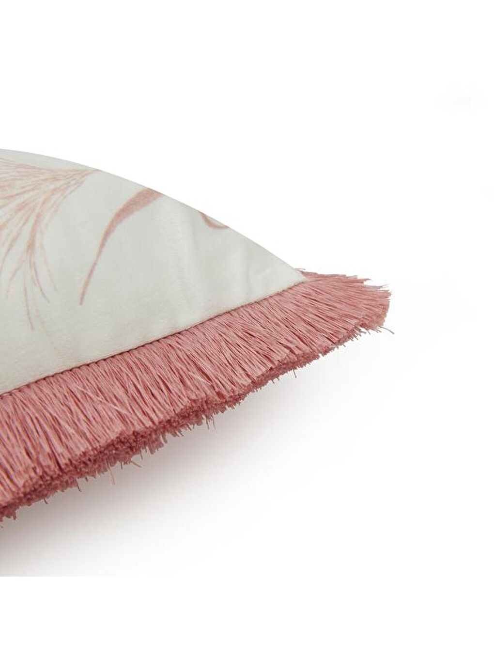 Ekru Urban Püsküllü Kırlent - Krem - 45x45 cm-2