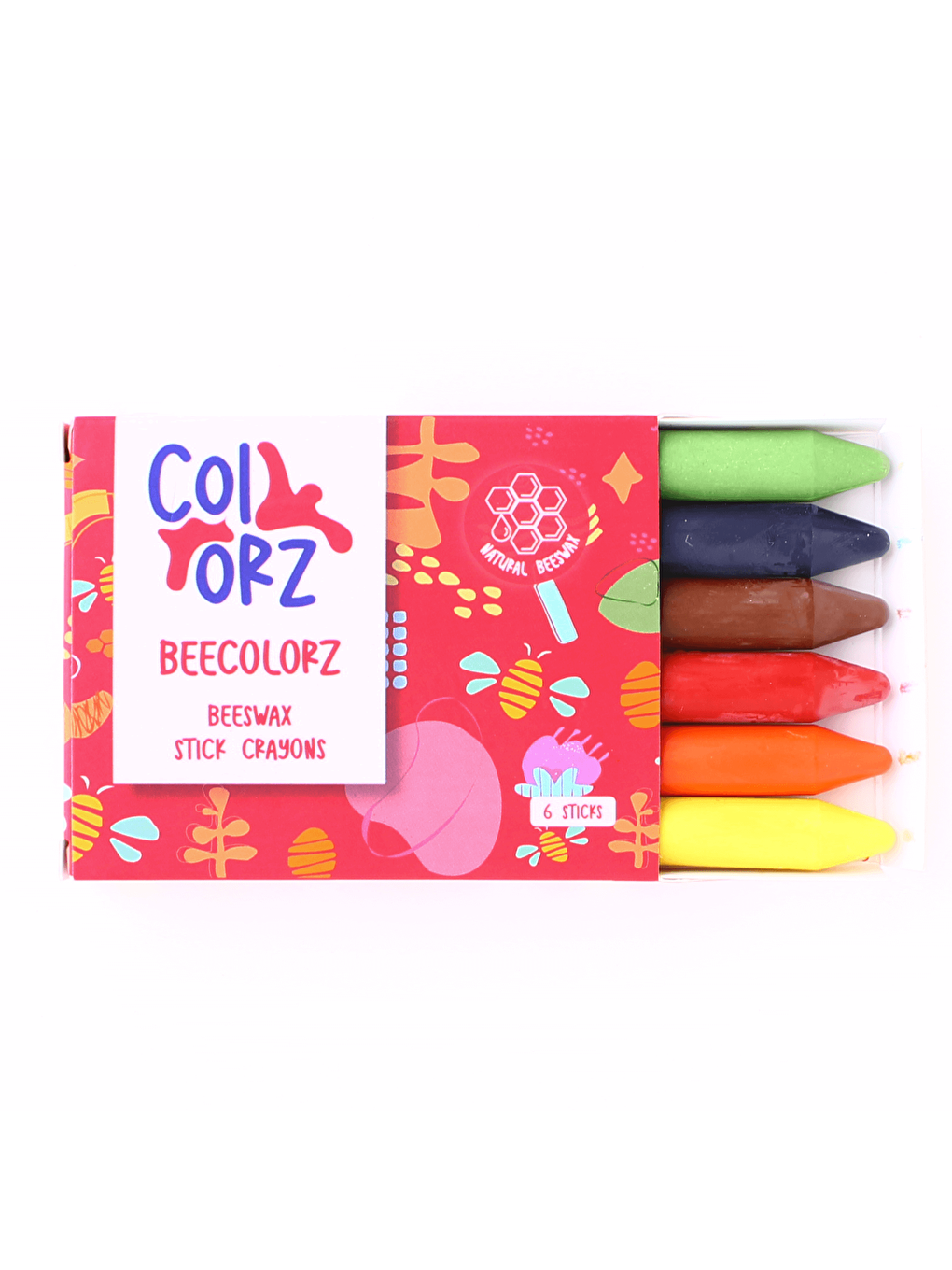 Colorz 6'lı Kalem Balmumu Pastel Boya Seti