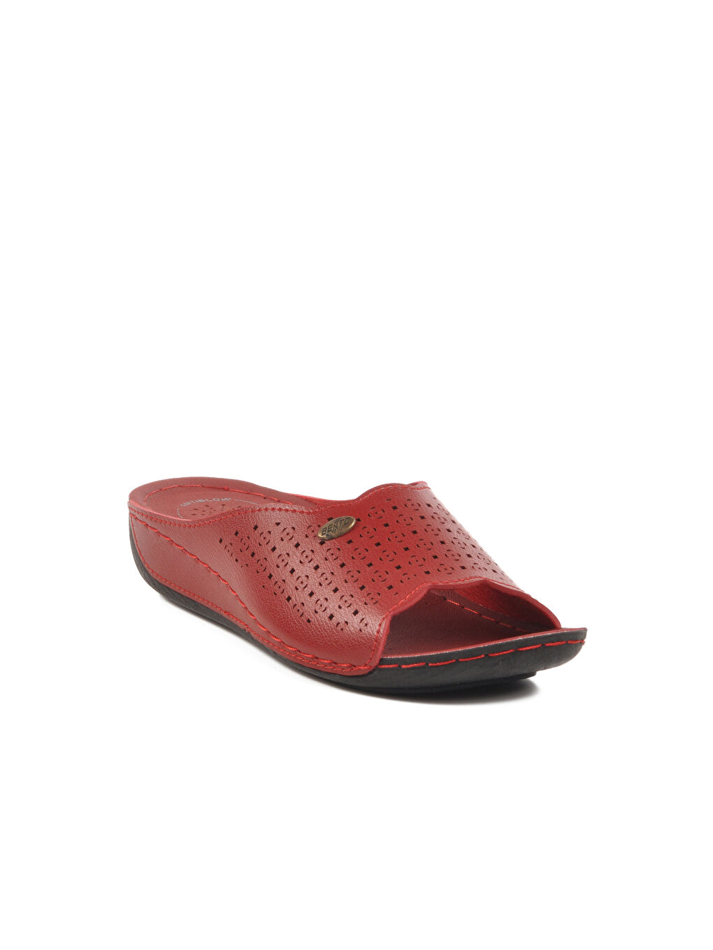 Kırmızı Anatomik Kadın Terlik 16.007 Z-2