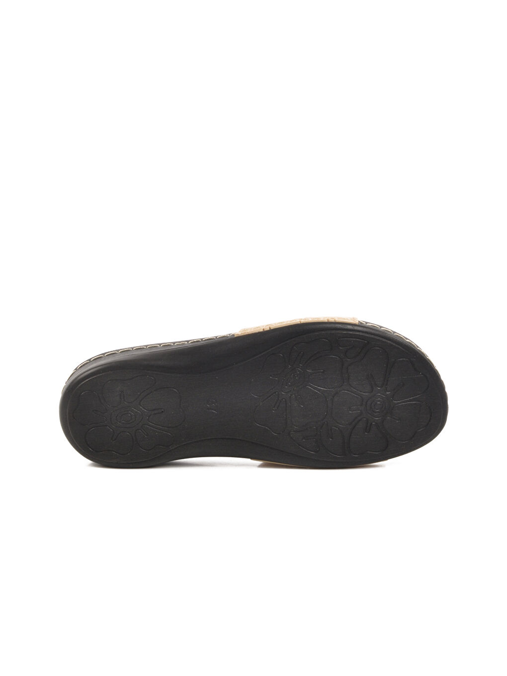 Bej Jel Taban Anatomik Kadın Terlik 6806 Z-3