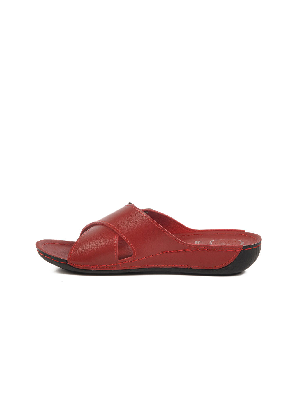 Kırmızı Anatomik Kadın Terlik 16.043 Z-1