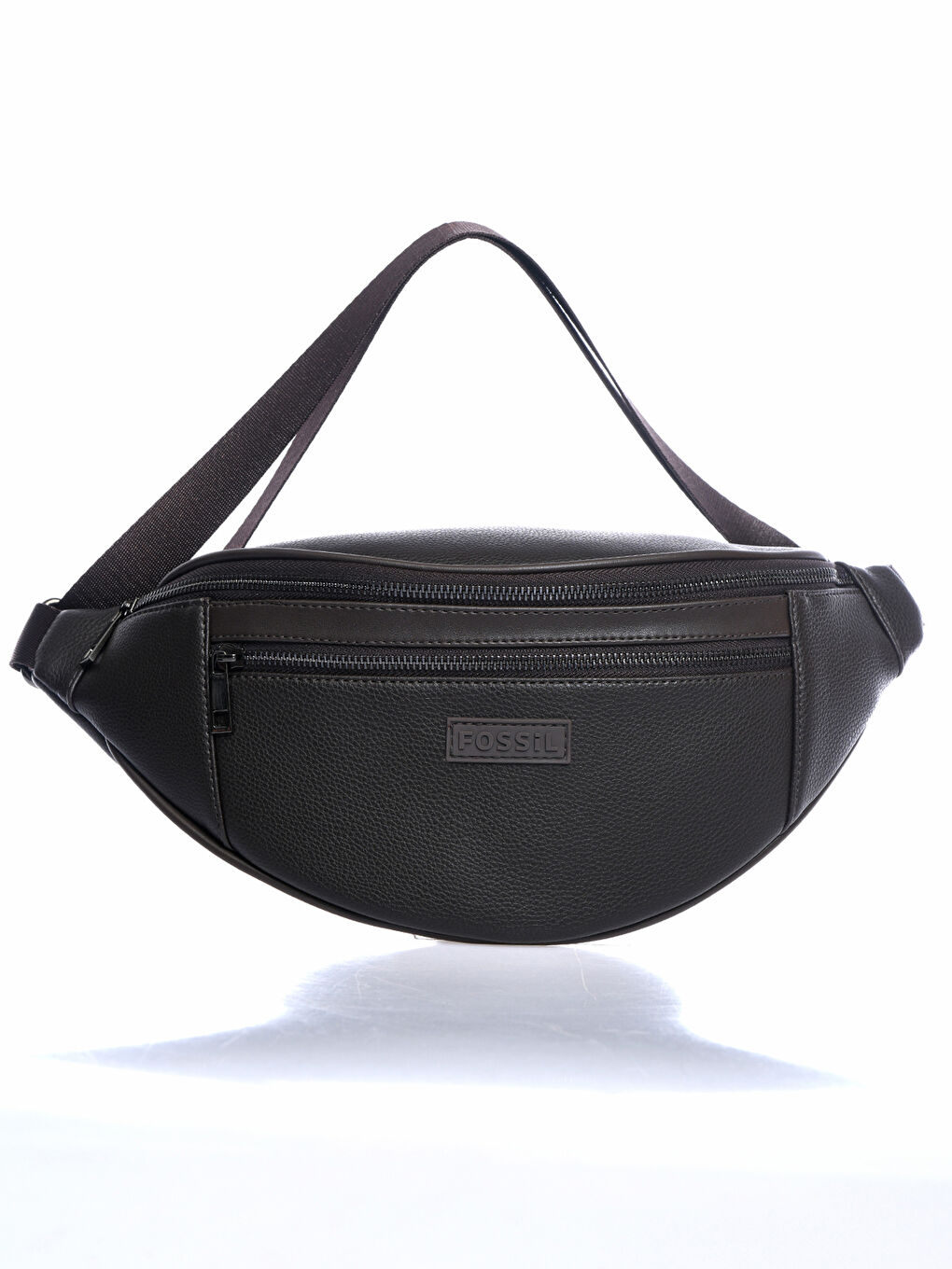 Fossil Leather Look Men's Waist Bag
