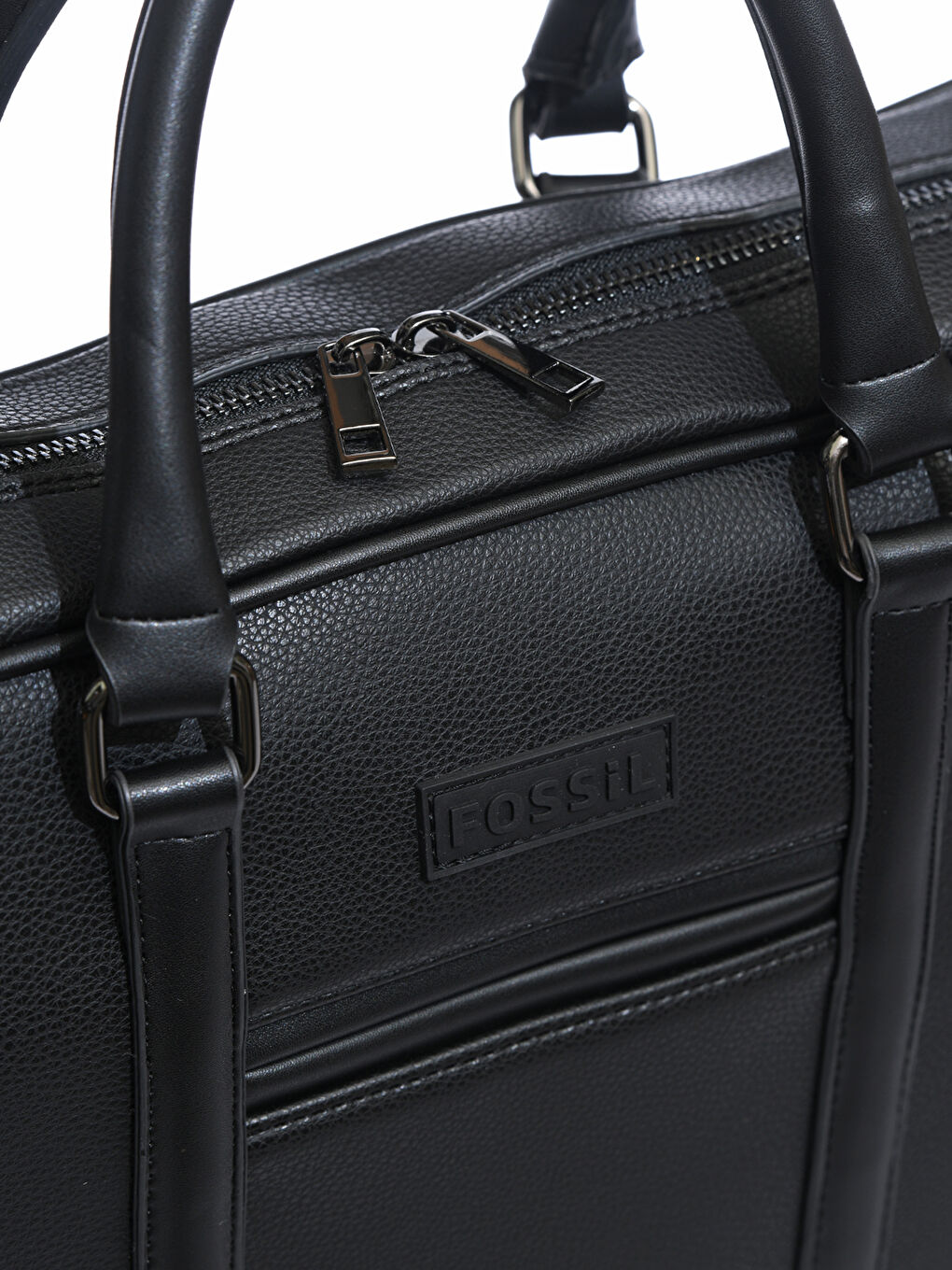 FOSSİL Fossil Leather Look Pocket Detailed Zipper Men's Hand Bag -W1MF97Z8-HUC