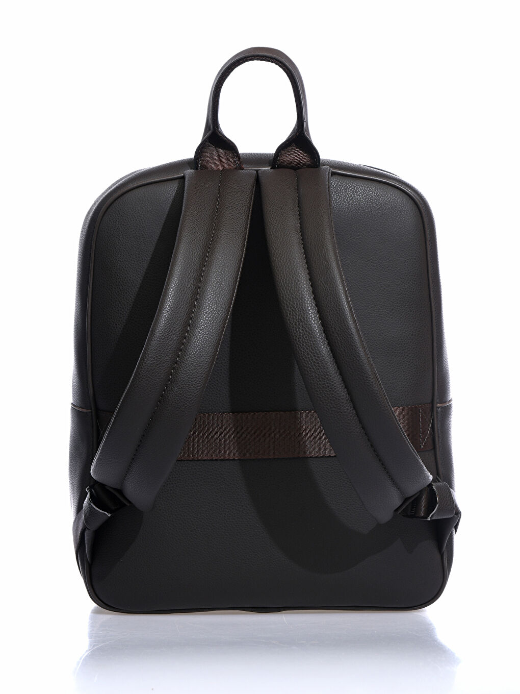 FOSSİL Fossil Leather Look Pocket Detailed Zipper Men's Backpack -W1MG01Z8-D8W