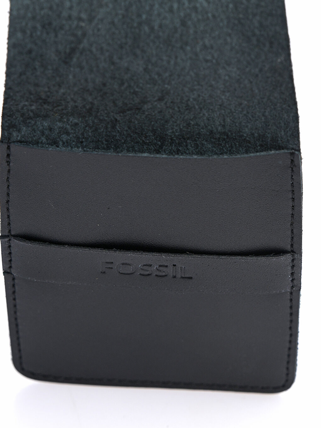 Siyah Hakiki Deri Erkek Kartlık-2