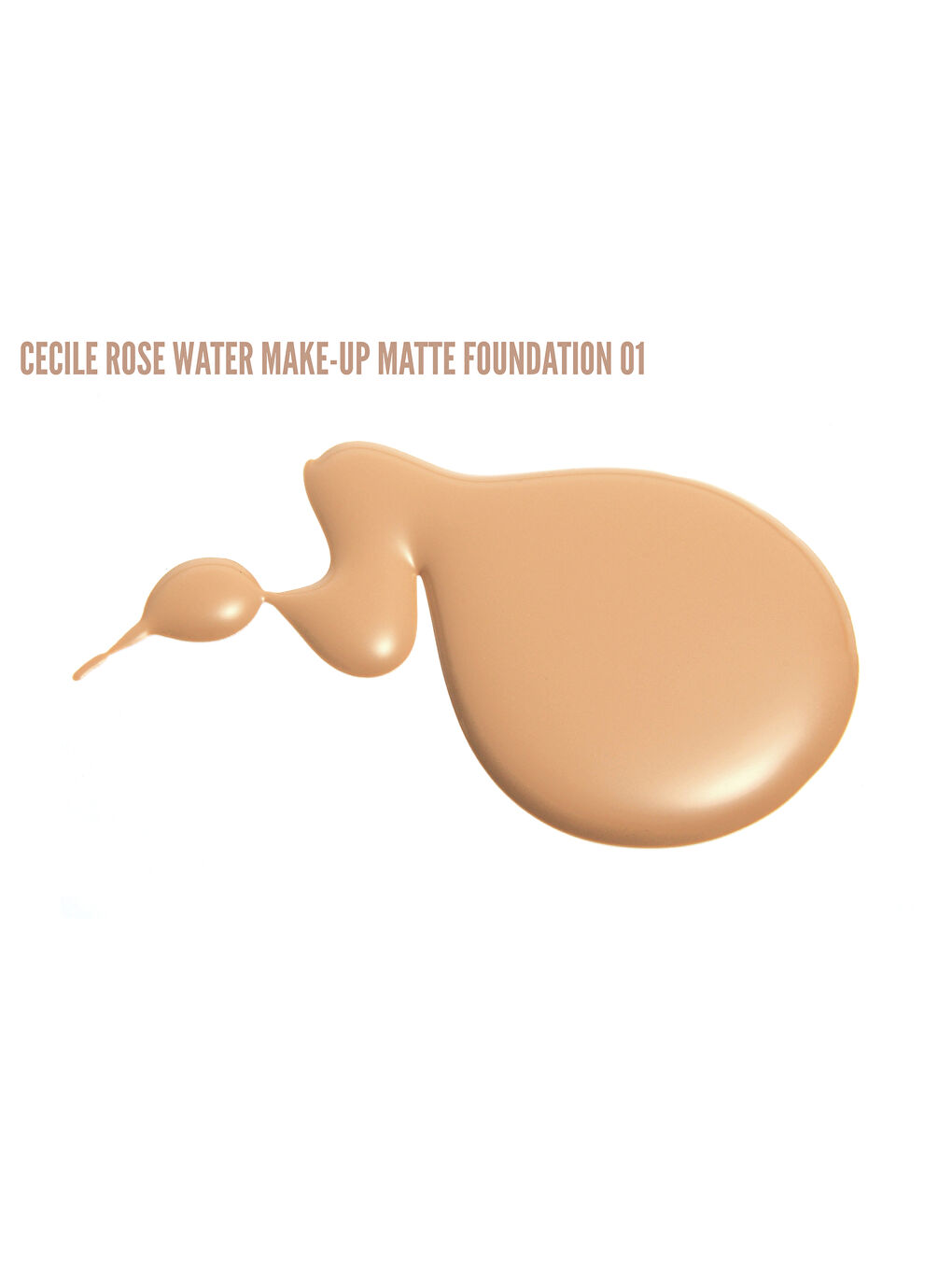 Rose Water Make Up Matte Foundatıon 01-1